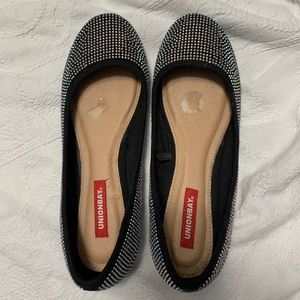 Unionbay Twinkle Sparkle Rhinestone Flats